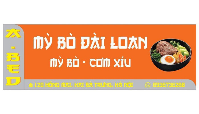 Mỳ Bò Đài Loan - A Beo - Hồng Mai