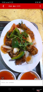 Sườn chua ngọt 85k phần