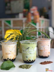 Sữa tươi trân châu đường đen