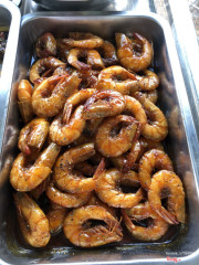 Tôm rim nước dừa