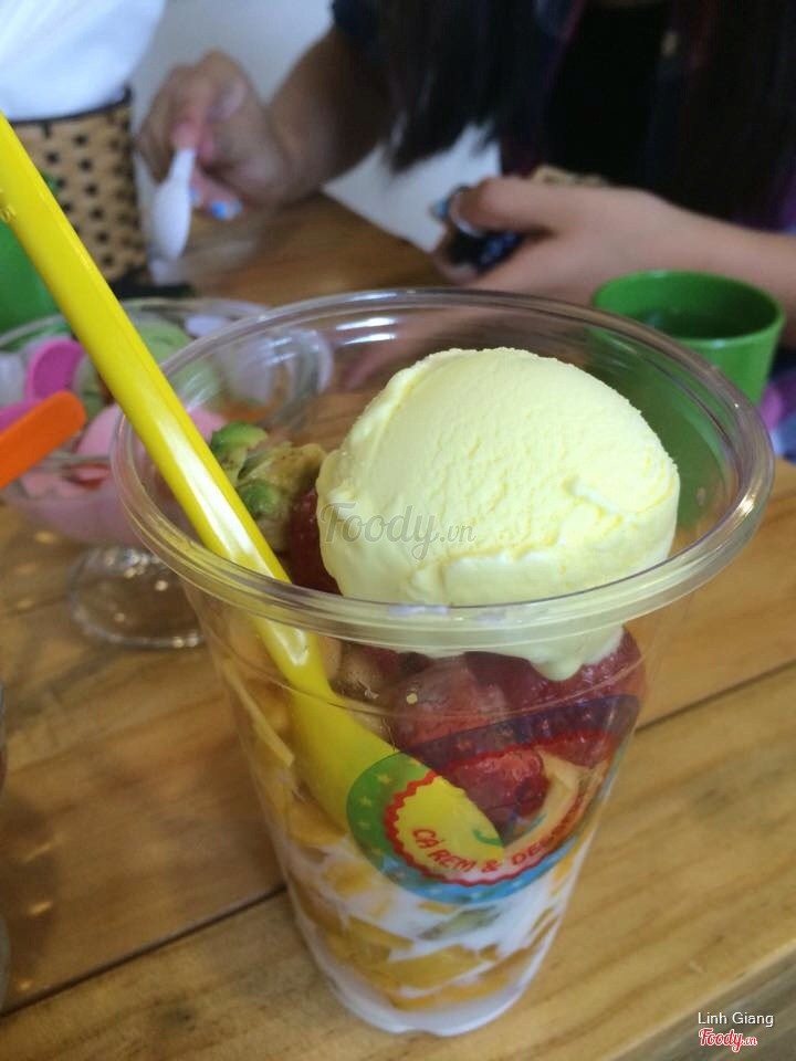 Kem trái cây