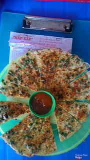 pizza viet hay con goi Banh trang hanh Da Lat