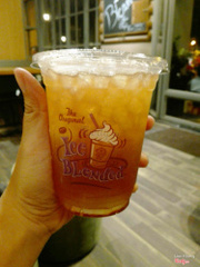 Passion fruit sparkling tea