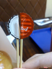 Các cây xiên được trang trí