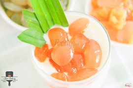 Sữa chua hạt đát vị chanh dây