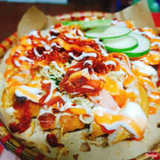 bánh mì nướng muối ớt