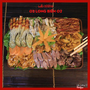 Set nướng đầy ú ụ + rau ăn kèm + bánh mì tẩm mật ong + dưa chuột chẻ 300k