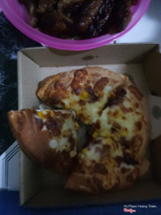 Voucher 99k của Bih C vớ vẩn, làm cả đám ko đọc kỹ tưởng hàng ngon mua thêm cho đủ hóa đơn để nhận voucher ai ngờ gặp quả lừa. Cay vãi. Thề méo bao giờ vào lại cais pizza hut big c đồng nai