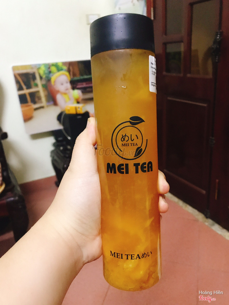 Trà bách hợp cam tươi