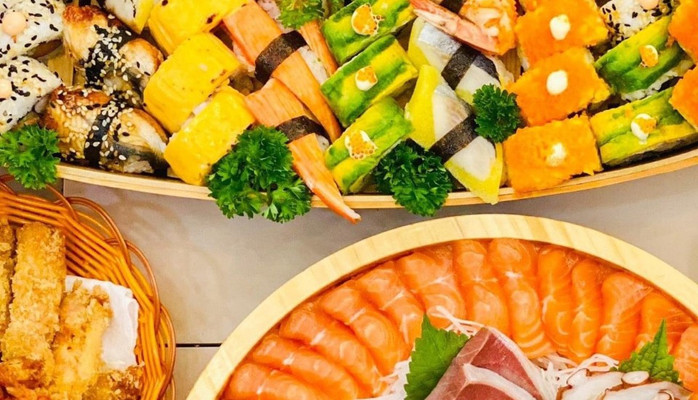 Sashimi Sushi Cơm Bento - Đồ Ăn Nhật - Lương Thế Vinh