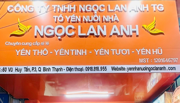 Tổ Yến Nuôi Nhà - Yến Thô, Yến Tinh & Yến Hũ Chưng Sẵn - 60 Vũ Huy Tấn