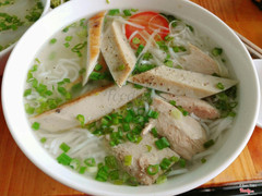 Bún chả cá + cá