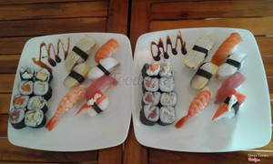 combo sushi đẹp mắt