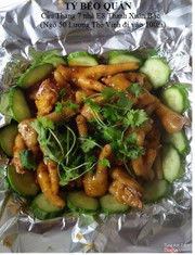 Chân gà xào cay- thơm ngon tuyệt vời 