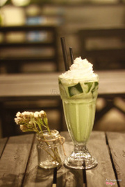 matcha jelly tea