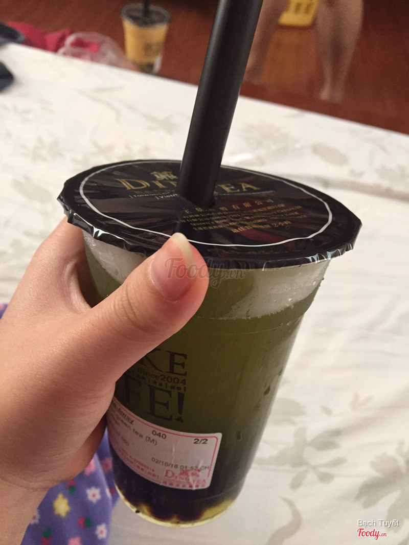 Trà xanh kiwi