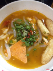 bánh canh cua - chả