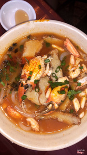 Bánh canh càng cua + chả