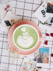 Latte matcha