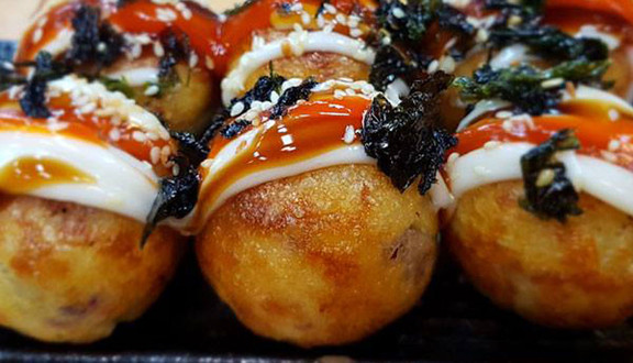 Takoyaki - Bánh Bạch Tuộc & Bánh Xèo Nhật Bản