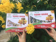 Bánh hạnh nhân hộp giấy 