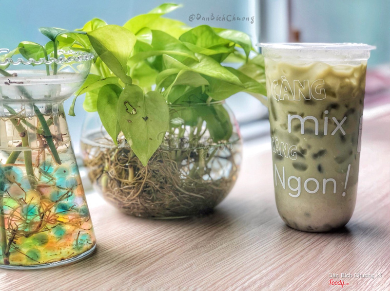 Rau má mix khoai môn sữa dừa