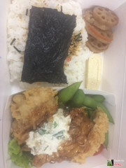 Bento gà sốt chua ngọt
