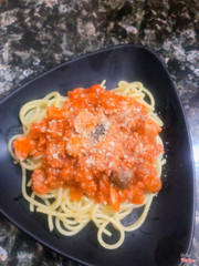 Mỳ ý Sốt bò bằm ( Spaghetti Bolognese )