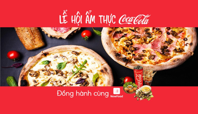 FoodFest - Pizza Sunflower - 100% Pizza Tươi - NowFood x Coca