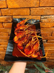 Tôm càng xanh sate