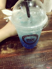 Blue soda