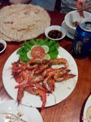 Tôm nướng mắm nhĩ