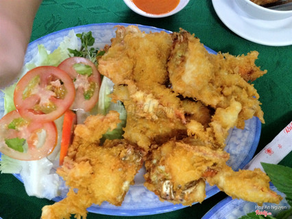 cua lột chiên giòn