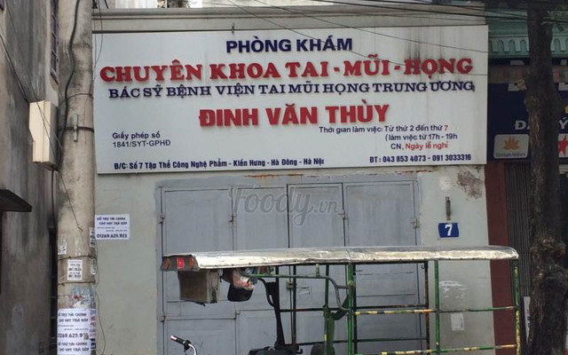 Phòng Khám Tai Mũi Họng - TT Công Nghệ Phẩm