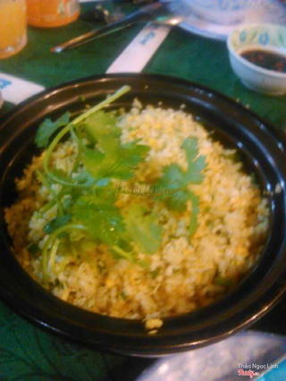 Cơm chiên cá mặn