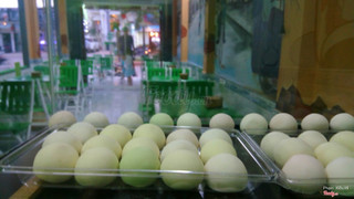 Mochi trưng bày 