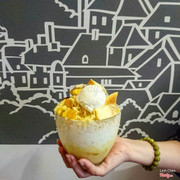 Mango cheese bingsu