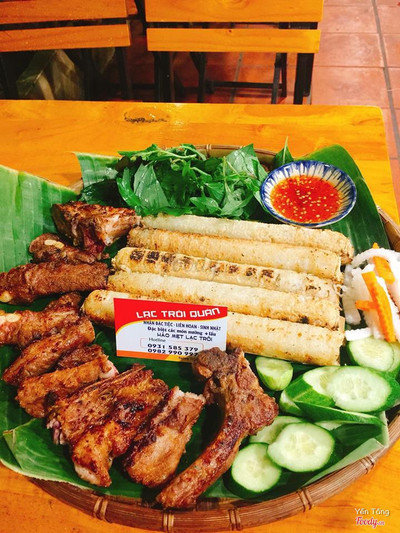 Sườn nướng cơm lam