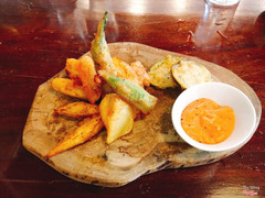 Tempura rau củ
