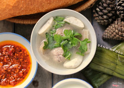 Xíu mại chén Đà Lạt + bánh mì