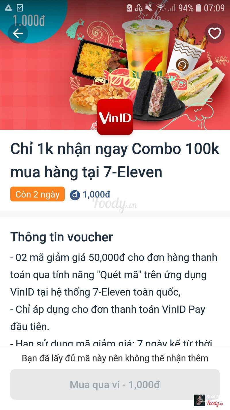 Khuyến m&#227;i của Vin ID