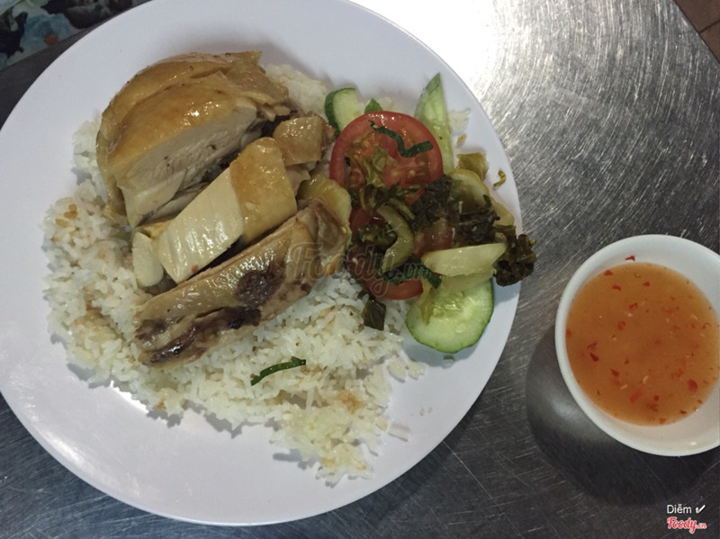 Cơm gà luộc