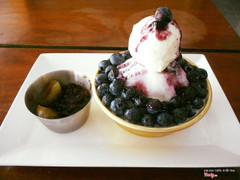 Blueberry Bingsu