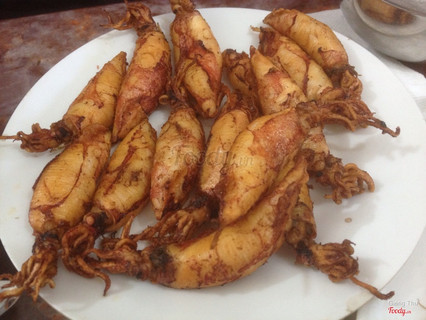 Mực trứng chiên
