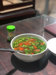 canh chua thịt băm