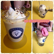 #KemÝ #ChanhDây #ViệtQuốc #HạtDẻCười #Chocolate #bánhý #BouleVard #Gelato #Coffee #Tiramisu #77TrầnQuốcToản #ĐàNẵng :::: kem ngon tuyệt cú mèo, k đâu sánh bằng, càng ăn càng rẻ :::: nước đá xay 100% làm từ kem, k đặc sắc lắm, tạm ổn :::không gian đẹp