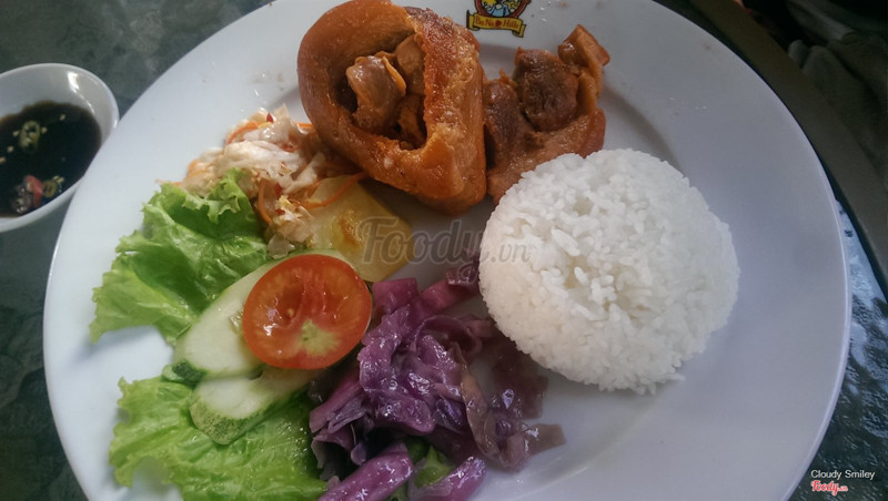 Cơm giò heo hầm kiểu Đức 140k