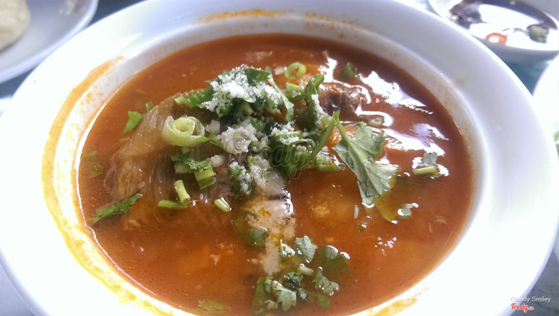 canh thịt bò hầm nấm 140k