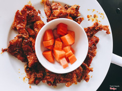 Heo nướng chua ngọt