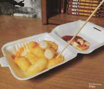 Tteokbokki  nhân pho mai lắc pho mai 25K